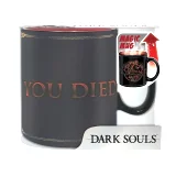 Hrnek Dark Souls - You Died (měnící se)