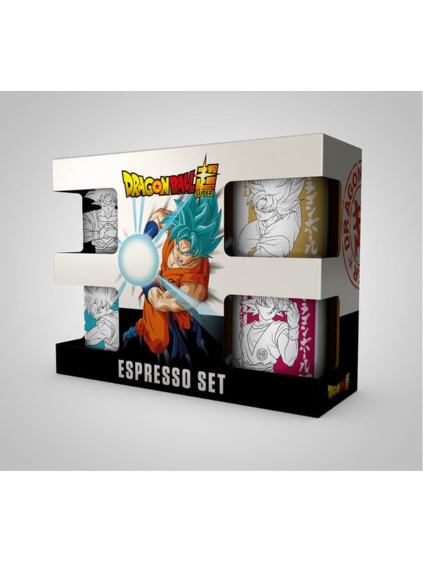 GBEye Hrnek Dragon Ball - Goku Espresso Sada - 4 ks