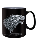 Hrnek Game of Thrones - Winter is Coming Black