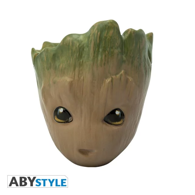 MARVEL COMICS BABY GROOT SHAPED3D  MUG