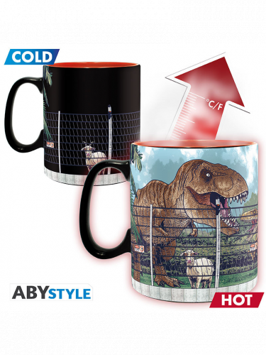 Hrnek Jurassic Park - Gate (měnící se)