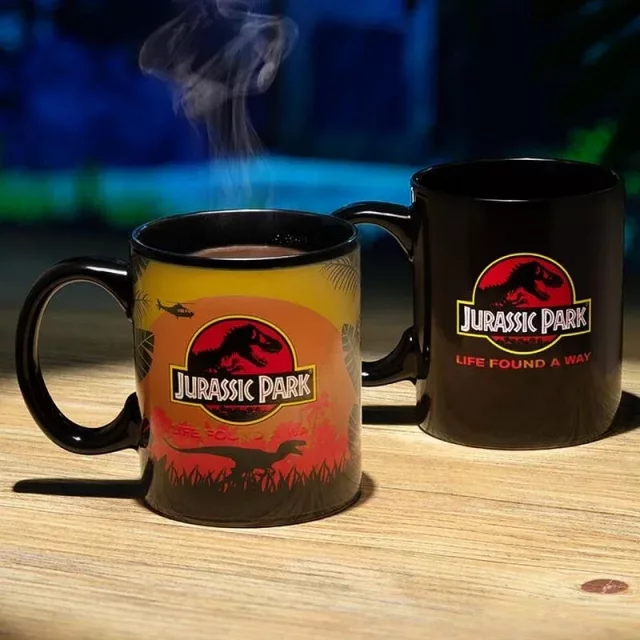 Hrnek Jurassic Park - Logo (měnící se)