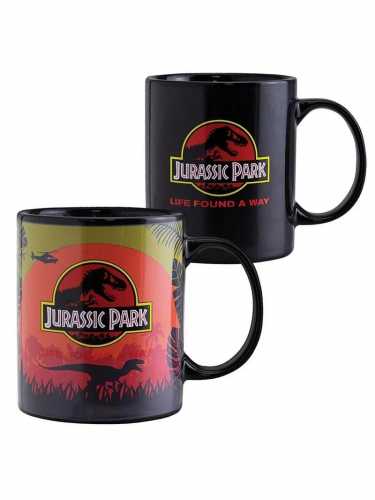 Hrnek Jurassic Park - Logo (měnící se)