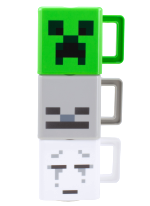 Hrnek Minecraft - Stacking Mugs (sada 3 hrnků)