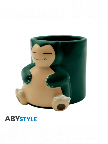 Hrnek Pokémon - Snorlax - 3D
