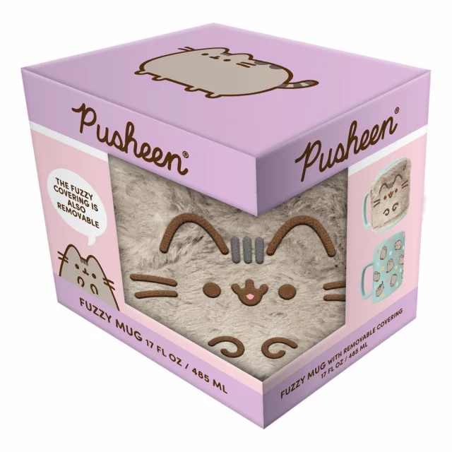 Hrnek Pusheen - Fuzzy Cosy (+ plyšový návlek)