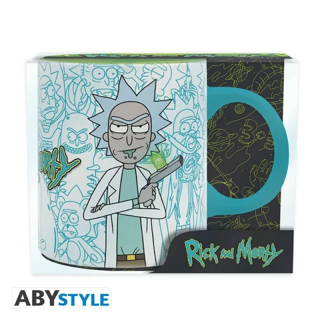 Hrnek Rick and Morty - All Ricks and Mortys