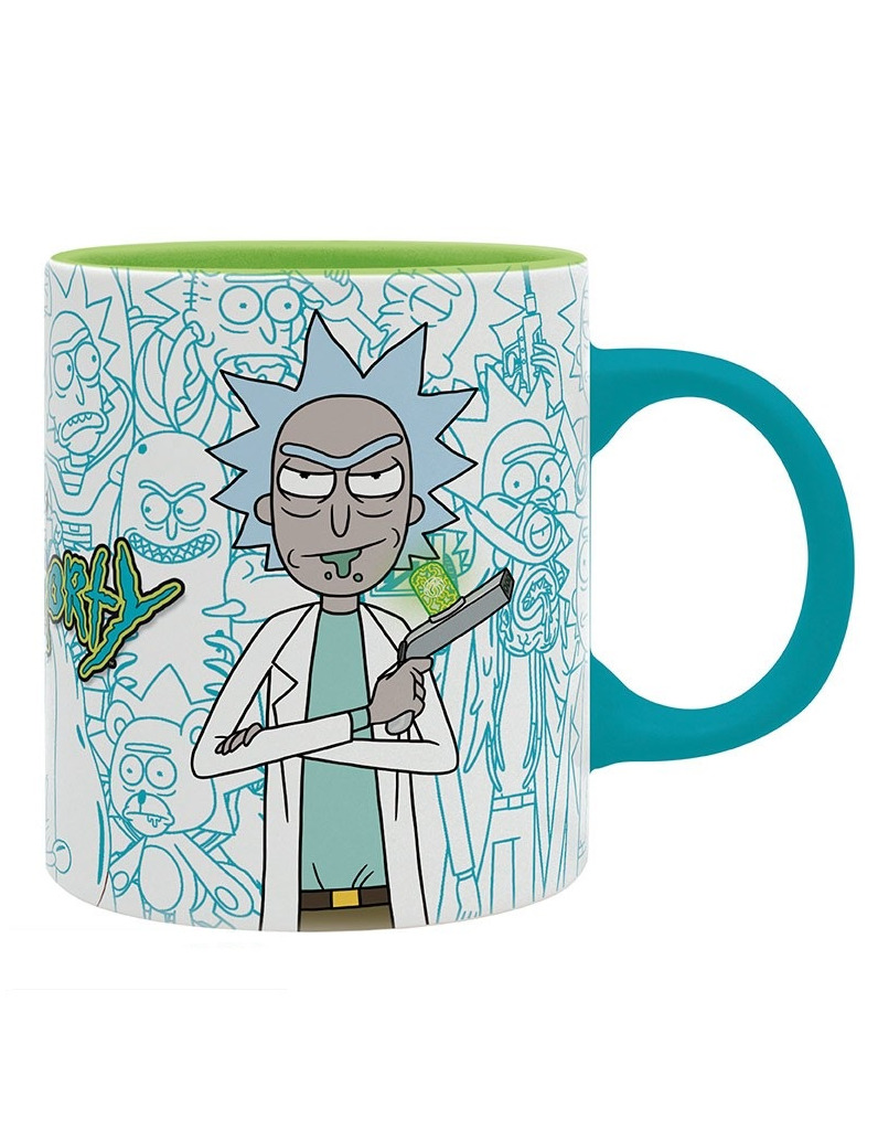 ABYstyle Hrnek Rick and Morty - All Ricks and Mortys