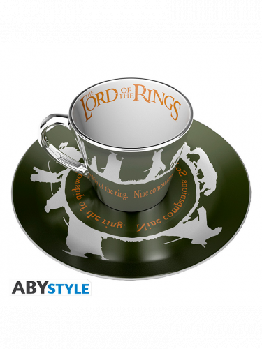 Hrnek s podšálkem Lord of the Rings - Fellowship