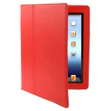 Pouzdro pro iPad / iPad 3 s podstavcem (červené)