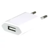 USB nabíječka bílá