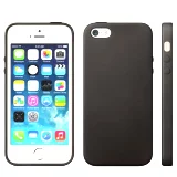 Pouzdro pro iPhone SE (2016)/5s/5 s texturou (černé)