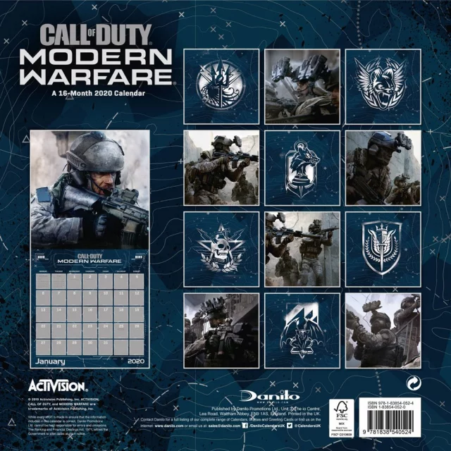 Kalendář Call Of Duty: Modern Warfare 2020