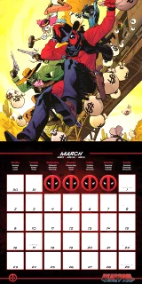 Kalendář Deadpool 2020
