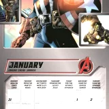 Kalendář Marvel: Avengers 2022