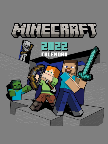Kalendář Minecraft 2022