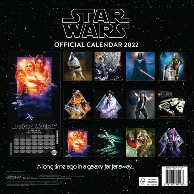 Kalendář Star Wars Classic 2022