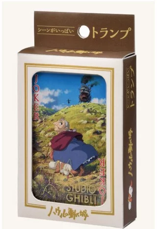 Hrací karty Ghibli - Howl´s Moving Castle