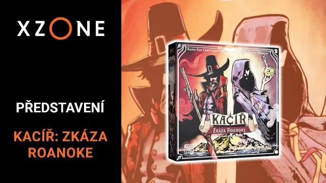 Představení a unboxing deskové hry Kacíř: Zkáza Roanoke