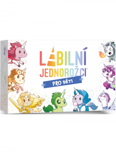 Karetní hra Labilní jednorožci: Pro děti