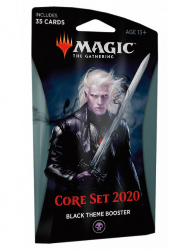 Karetní hra Magic: The Gathering 2020 - Black Theme Booster (35 karet)
