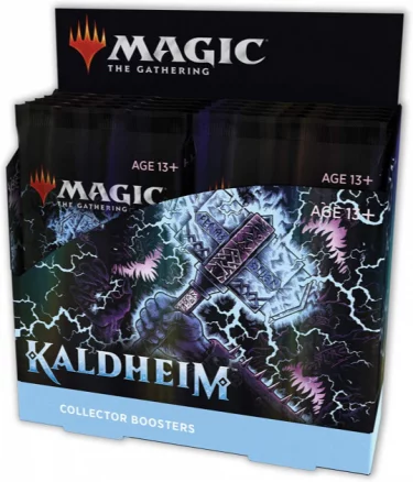 Karetní hra Magic: The Gathering Kaldheim - Collector Booster Box (12 Boosterů)