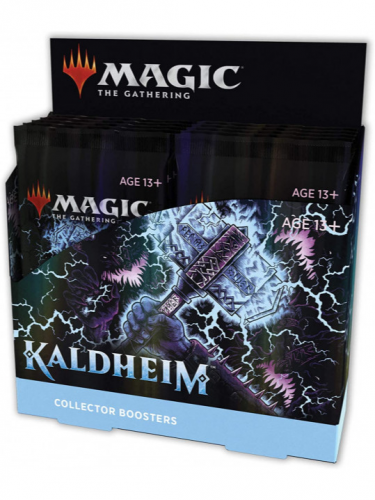 Karetní hra Magic: The Gathering Kaldheim - Collector Booster Box (12 Boosterů)