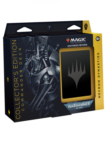 Karetní hra Magic: The Gathering Universes Beyond: Warhammer 40,000 - Necron Dynasties Collector's Edition (Commander Deck)