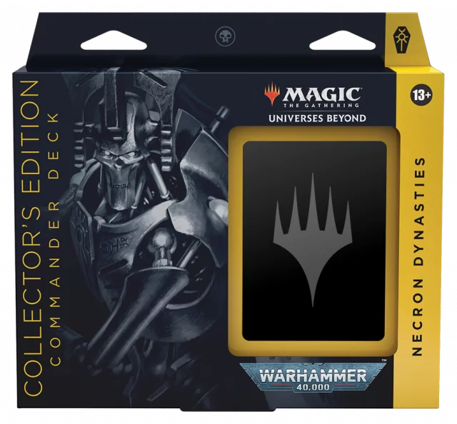 Karetní hra Magic: The Gathering Universes Beyond: Warhammer 40,000 - Necron Dynasties Collector's Edition (Commander Deck)