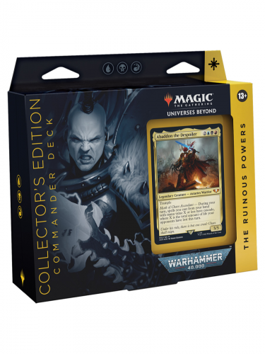 Karetní hra Magic: The Gathering Universes Beyond: Warhammer 40,000 - The Ruinous Powers Collector's Edition (Commander Deck)