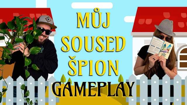 Blafuj jako špion! Hrajeme karetku Můj soused špion 🕵️♂️