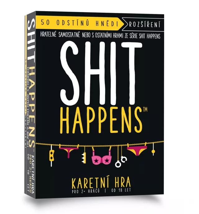 Karetní Hra Shit Happens: 50 odstínů hnědi (rozšíření)