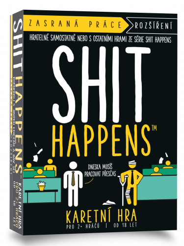 Karetní Hra Shit Happens: Zasraná práce (rozšíření)