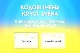 Karetní hra Ukrajinsko-česká Krycí jména