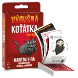 Karetní hra Výbušná koťátka: Edice pro 2 hráče