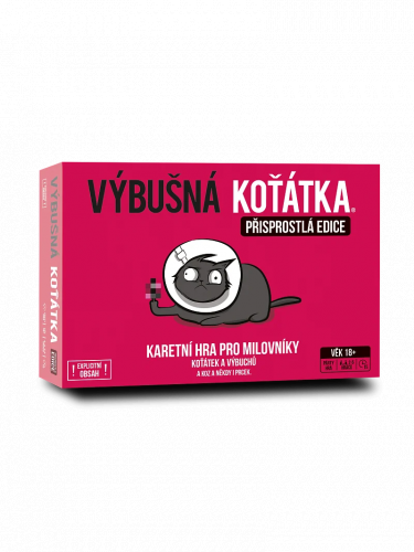 Karetní hra Výbušná koťátka - Přisprostlá edice