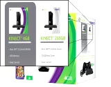 XBOX 360 Slim - herní konzole (320GB) + ovladač Kinect + 4 hry