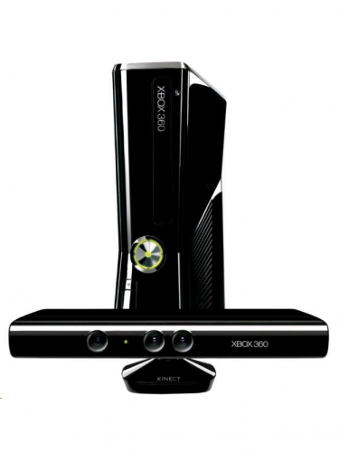 XBOX 360 Slim - herní konzole (250GB) + ovladač Kinect + Kinect Adventures (X360)