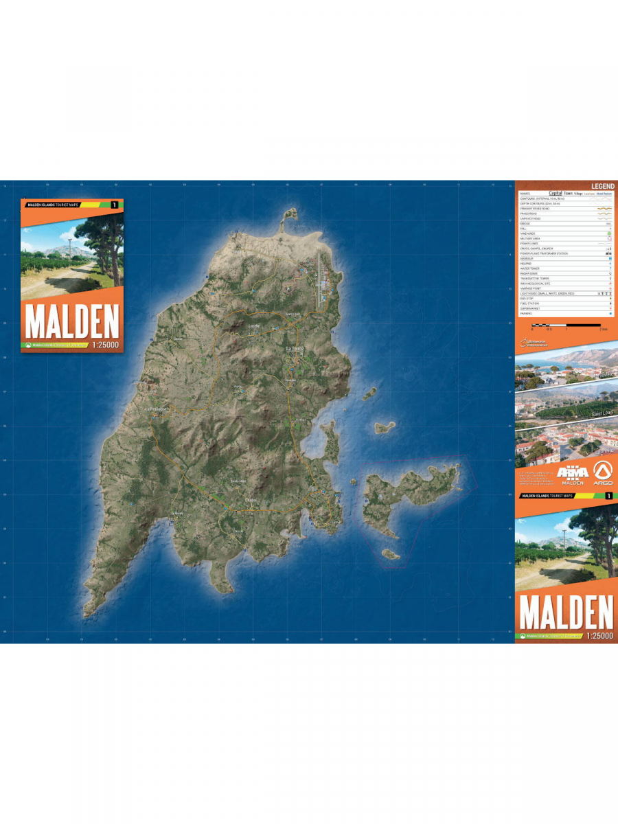 Bohemia Interactive Mapa Arma 3 - Malden