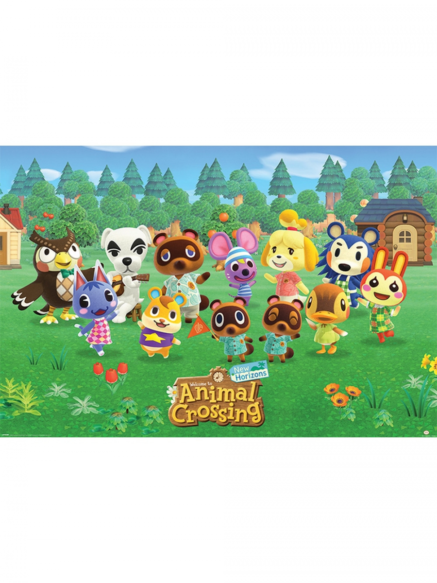 Grupo Erik Plakát Animal Crossing: New Horizons - Line Up