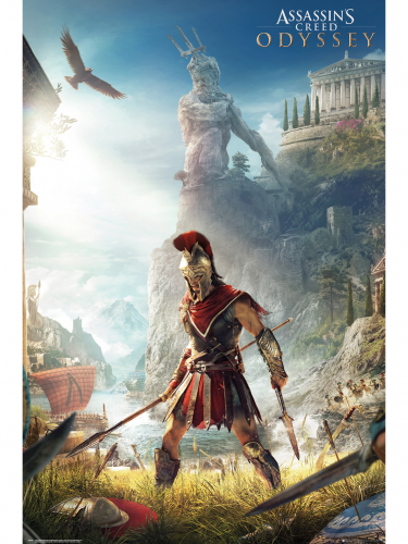 Plakát Assassins Creed: Odyssey - Keyart