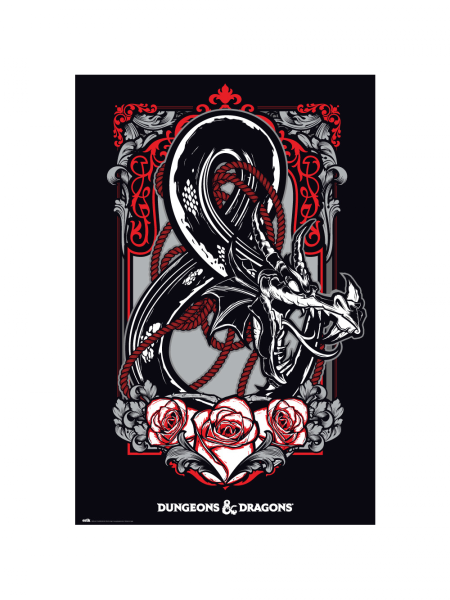 Grupo Erik Plakát Dungeons & Dragons - Logo