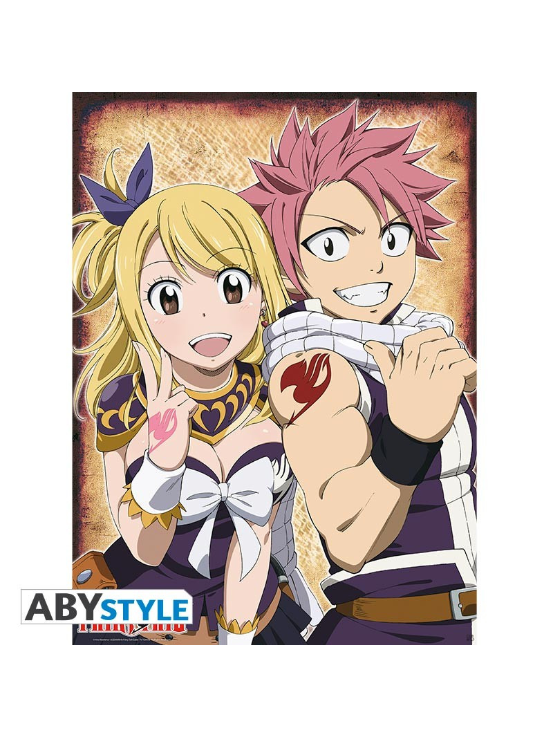 ABYstyle Plakát Fairy Tail - Natsu & Lucy