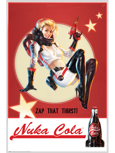 Plakát Fallout 4 - Zap That Thirst