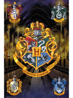 Plakát Harry Potter - Crests