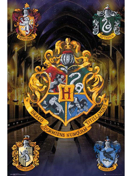 GBEye Plakát Harry Potter - Crests