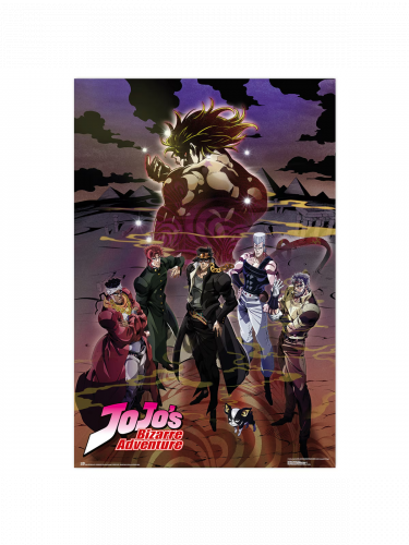 Plakát JoJo's Bizarre Adventure - Stardust Crusaders