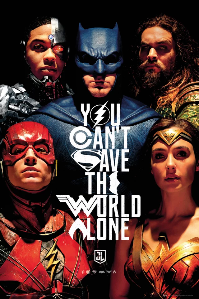 Plakát Justice League - Faces