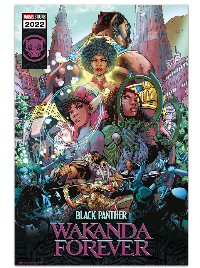 Grupo Erik Plakát Marvel: Black Panther: Wakanda Forever - Comic