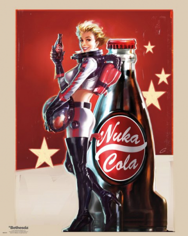 Plakát mini Fallout 4 - Nuka Cola